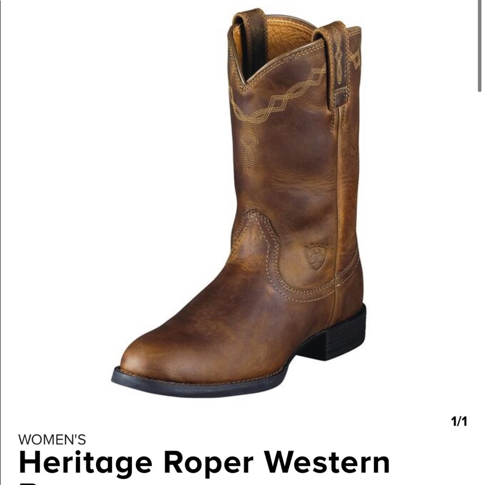 Ariat Heritage Roper Western Boots
